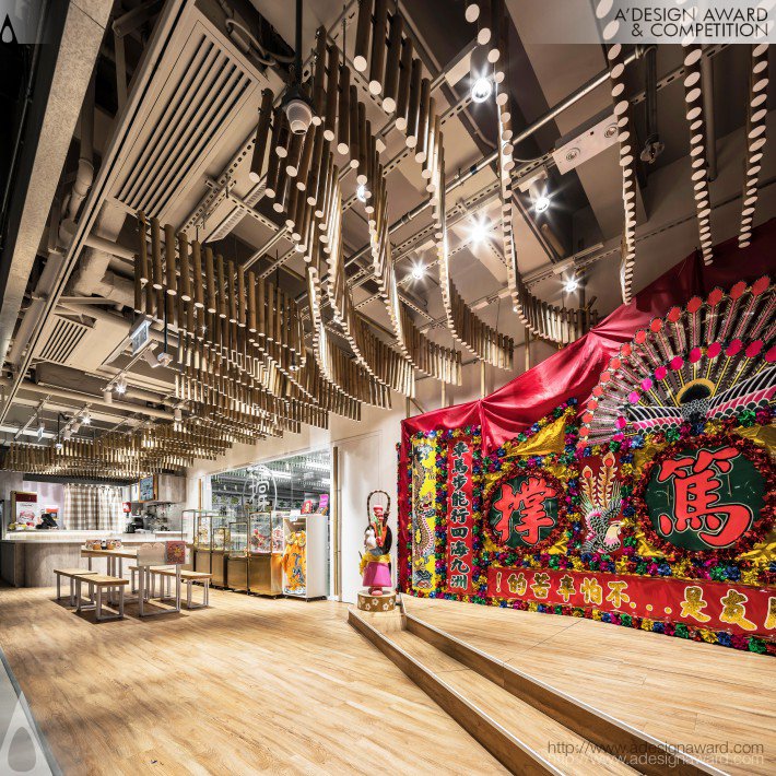 The Headdress Chak Duk Chang Store by Associated Architects Limited