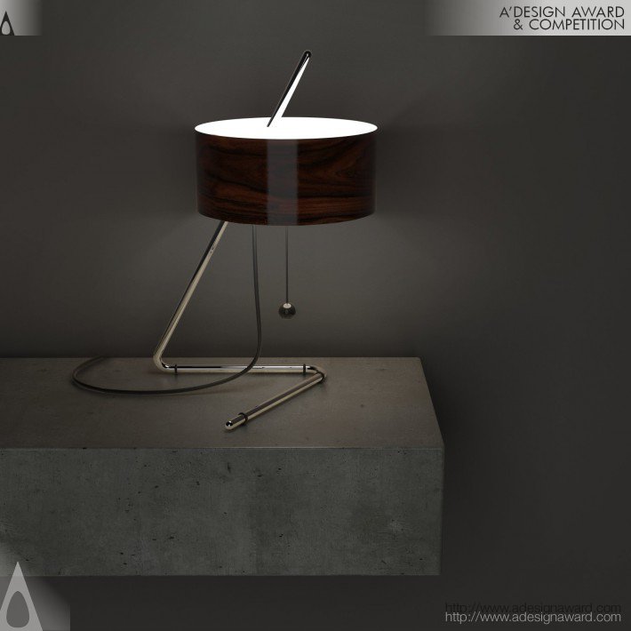 José Leite - Drum Table Lamp