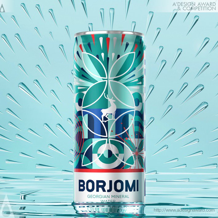 Borjomi Limited Edition Packaging by Antonia Skaraki