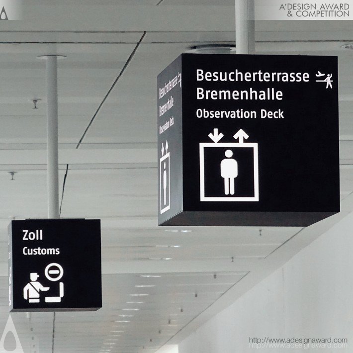 Geissert Thomas - Airport Bremen Wayfinding System