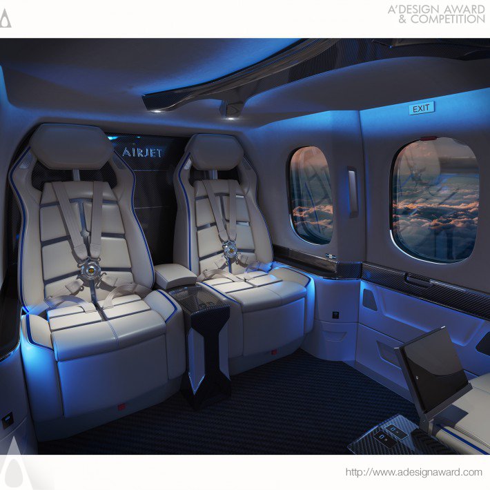 Jean-Pierre Alfano - Private Helicopter Aircraft Interior