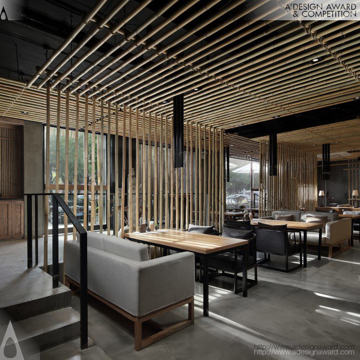 Nanjing Bamboo-Themed Restaurant Restaurant by Jaco Pan