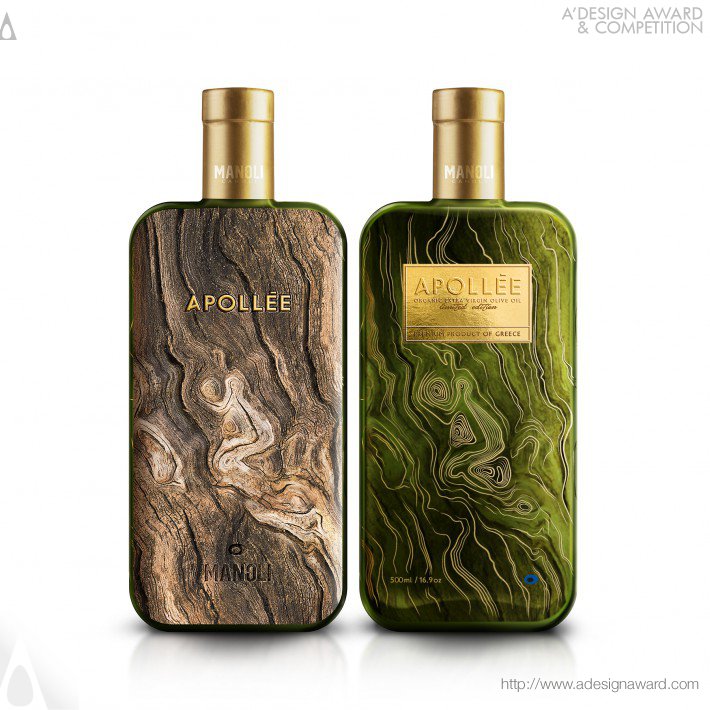 Antonia Skaraki - Apollee Olive Oil Packaging