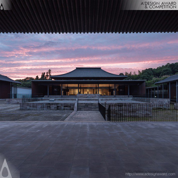 High Purity Taoist Palace On The Site Protective Shelter by Guanghai Cui