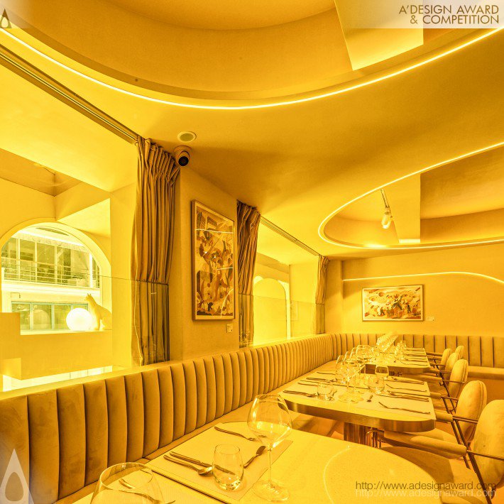 Monmono Yellow Restaurant and Gallery by Alvan Suen