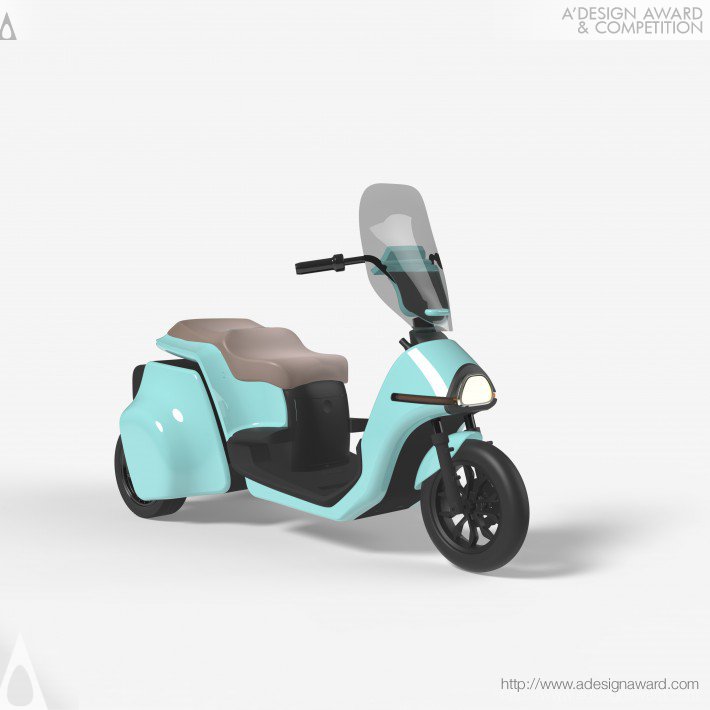 For Two Electric Scooter For Sharing by Seungkwan Kim