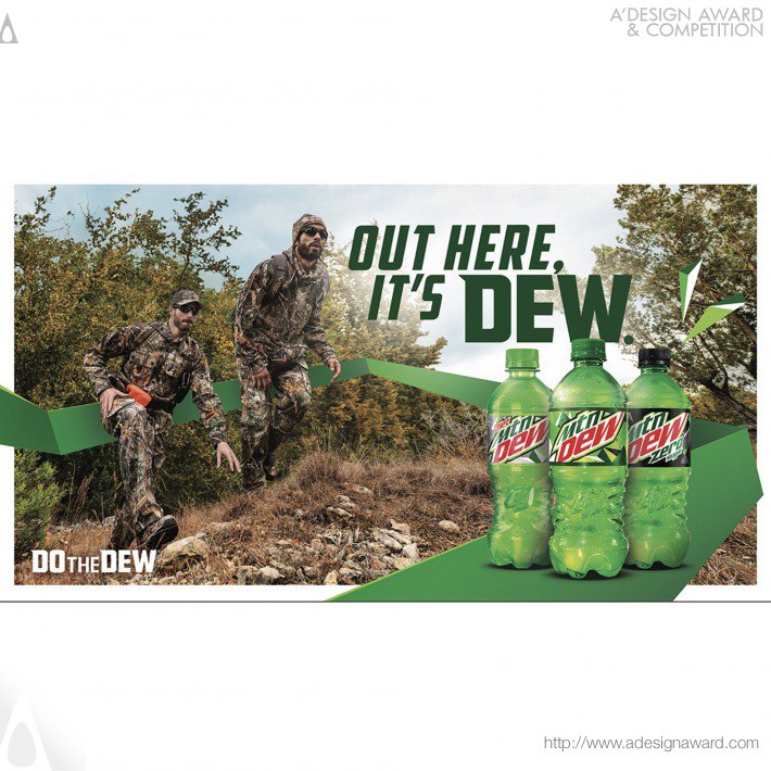 PepsiCo Design and Innovation - Out Here Its Dew Campaign