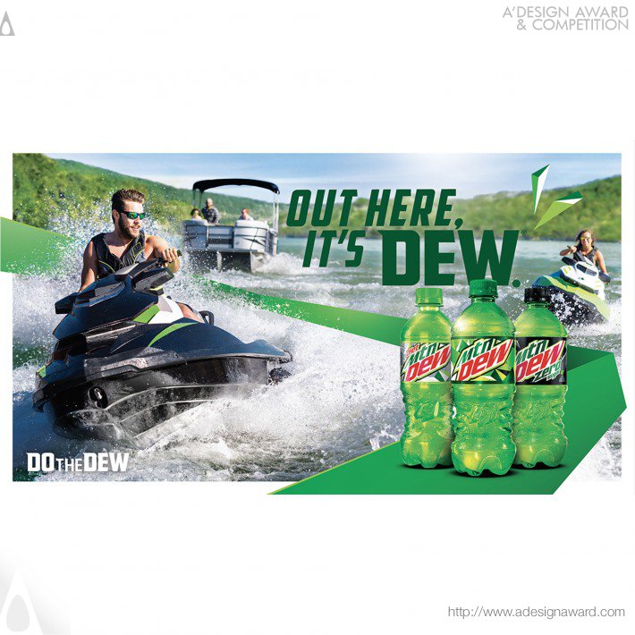 Out Here Its Dew by PepsiCo Design and Innovation