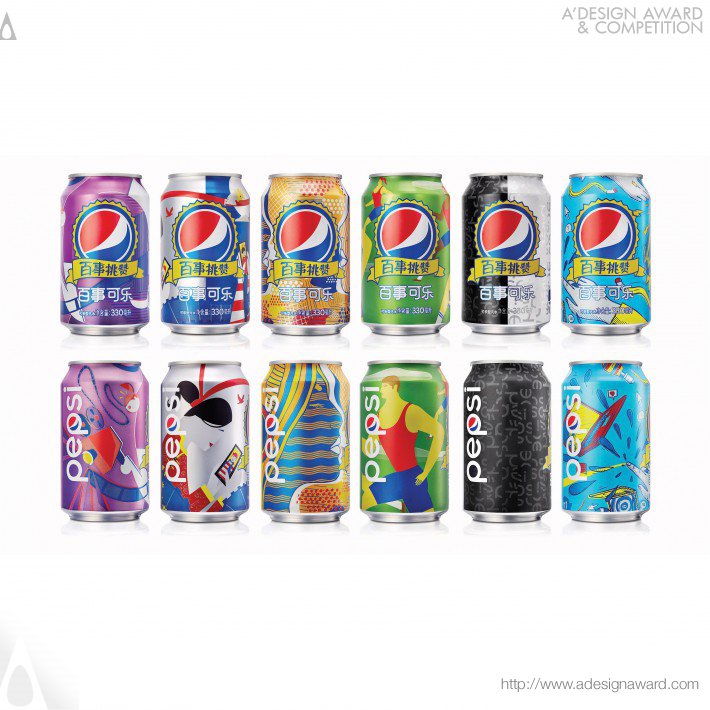 Pepsi Challenge China Aluminum Can by PepsiCo Design and Innovation