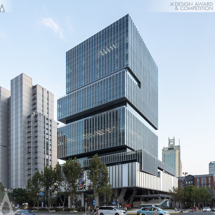 Shanghai Edge Mixed Use Building by Aedas