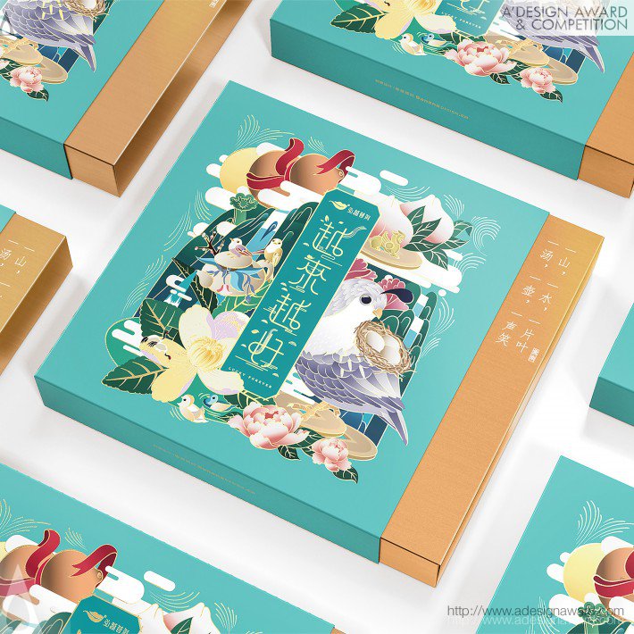 Lucky Forever Tea Packaging by Shenzhen Banana Design Co. LTD