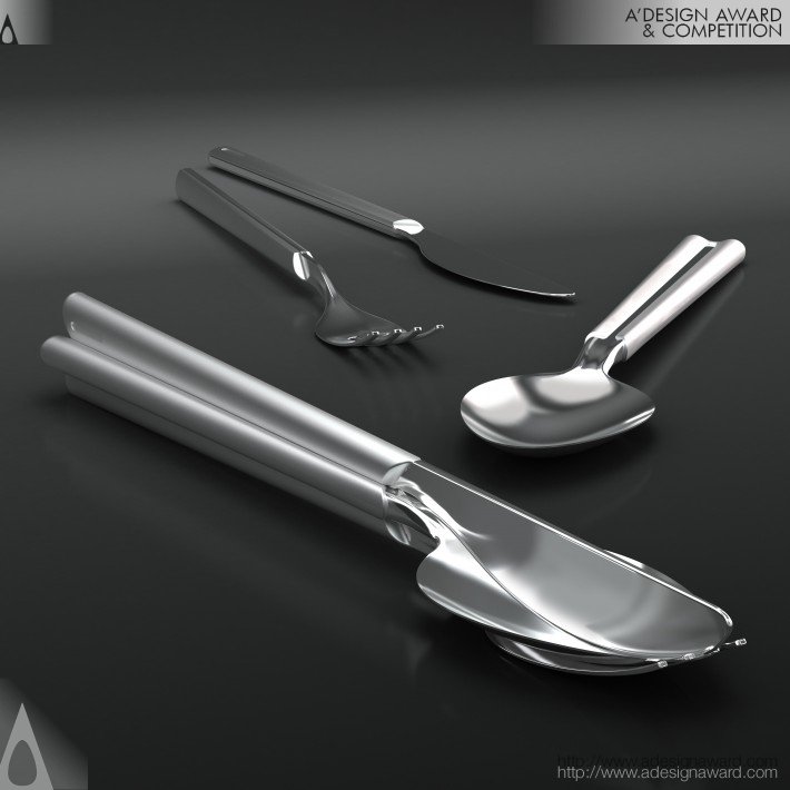 Attention! Cutlery Set by Hakan Gürsu