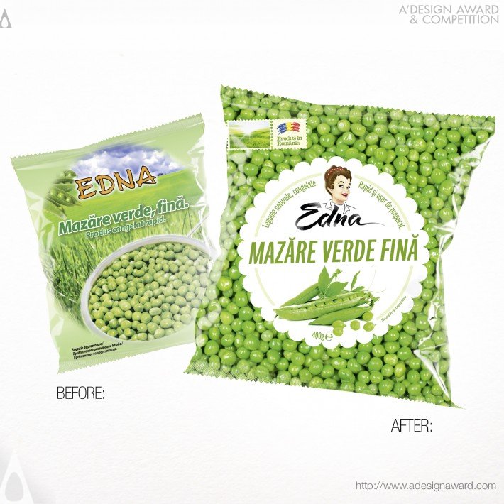 Edna Frozen Vegetables by Ampro Design