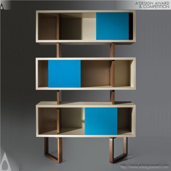 Arhus Bookcase by Gerardo Ríos Altamirano