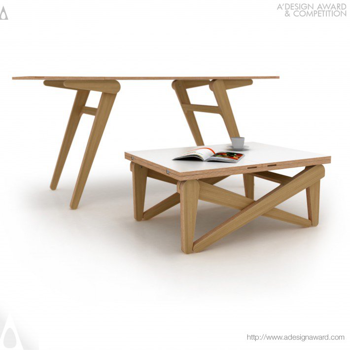 Kena Transforming Coffee Table by Alexander Sekirash