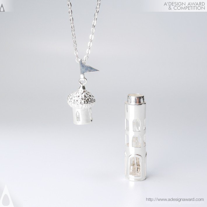 Architecture Pendant (necklace) by Kim Hung Chea