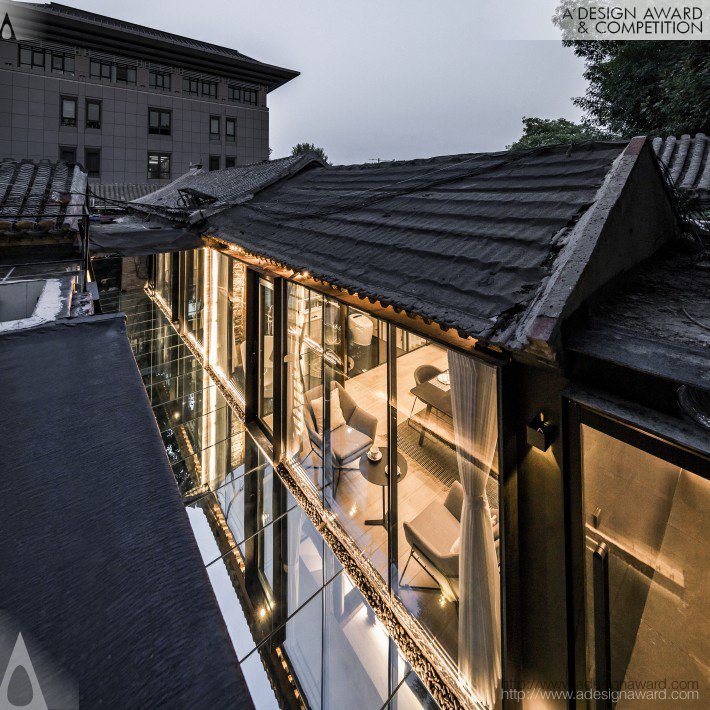 Baochao Hutong Invisible Yard by DAGA Architects