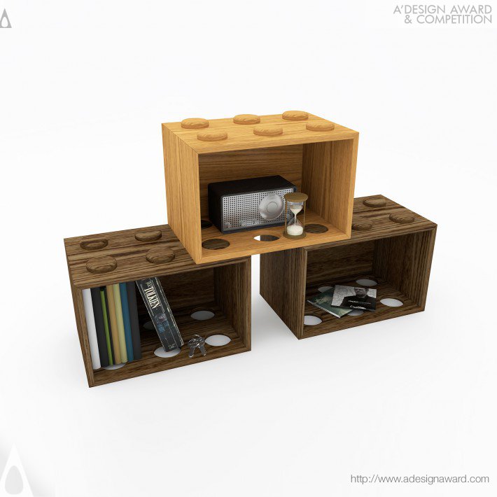 Yu Hiraoka - Giochiamo Playful Shelf Unit