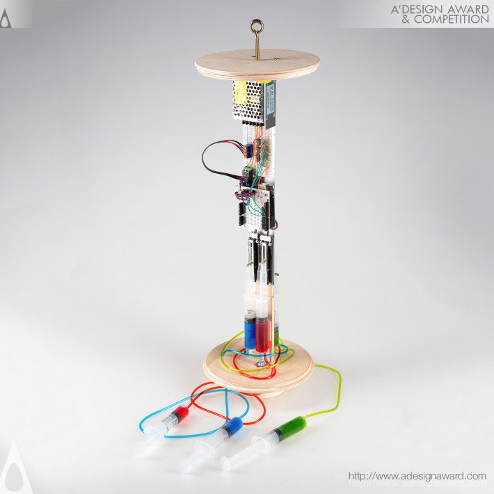 Taras Sgibnev - Colour Injector Interactive Multicoloured Lamp