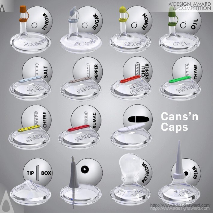 Hakan Gürsu - Cans&#039;n Caps Promotional Lids