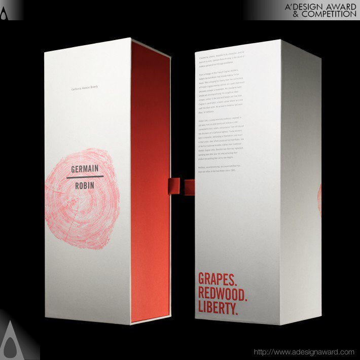 Laurent Hainaut - Germain Robin California Brandy Branding and Redesign