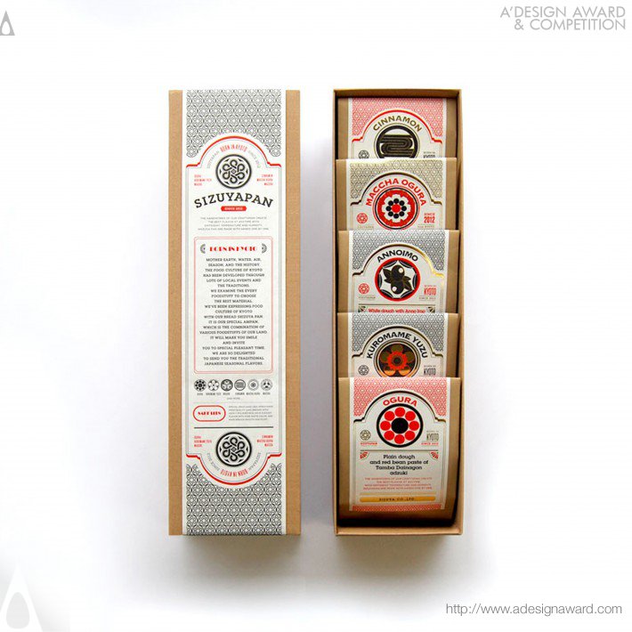 Sizuya-Pan An-Pan Packaging (bread Packaging) by Katsuya Arai