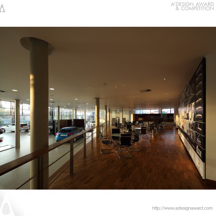 Vehicle Showroom and Service Center by Architect.Bernard Gomez