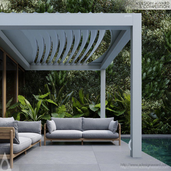 Bioclimatic Pergola by Niko Kapa