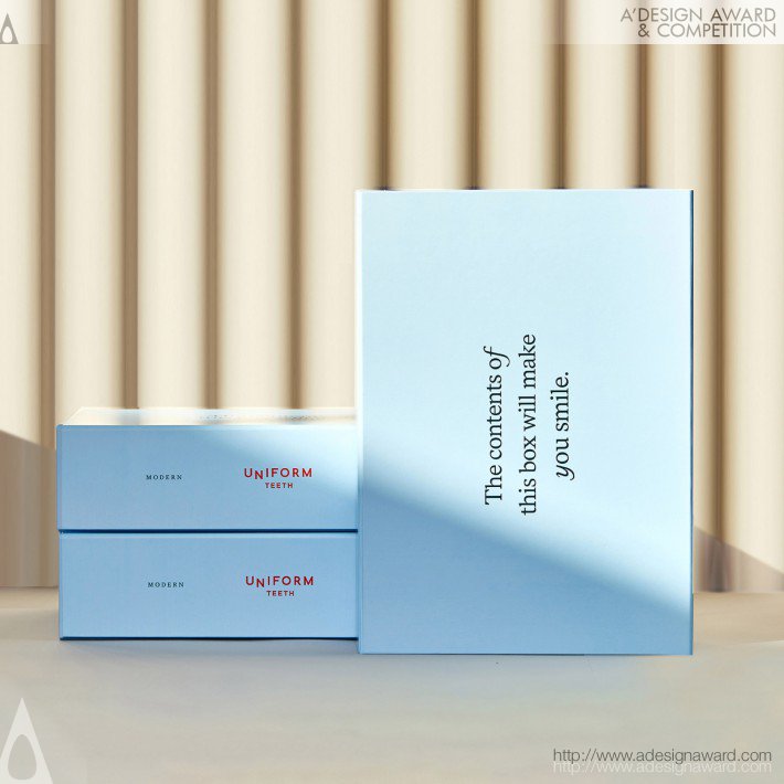 Jiwon Chong - Uniform Teeth Dental Clear Aligner Packaging