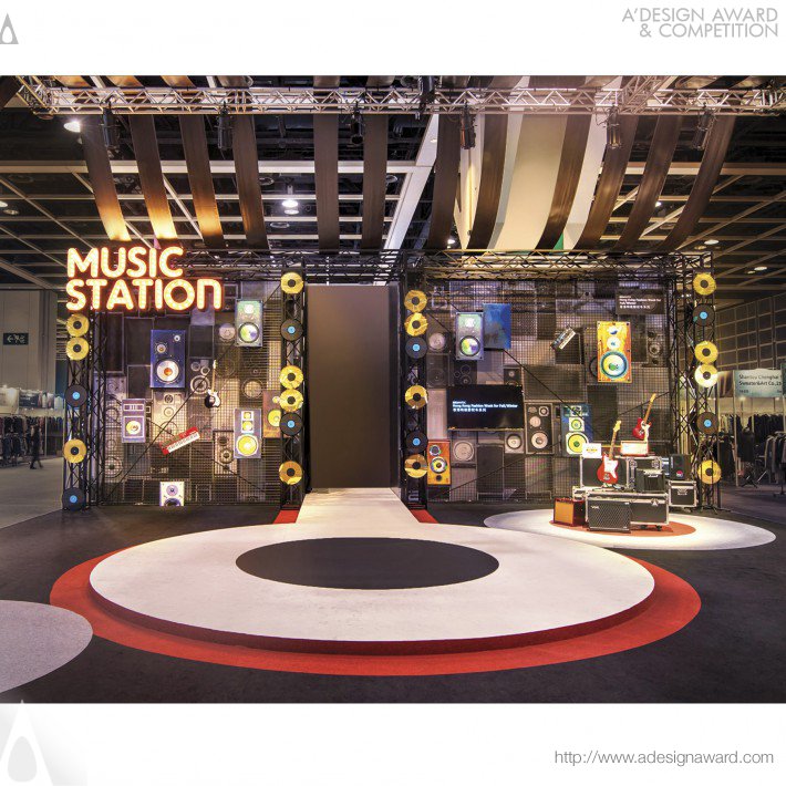 Hong Kong Trade Development Council - Fashion of Music Installation Space