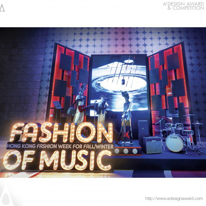 Fashion of Music Installation Space by Hong Kong Trade Development Council