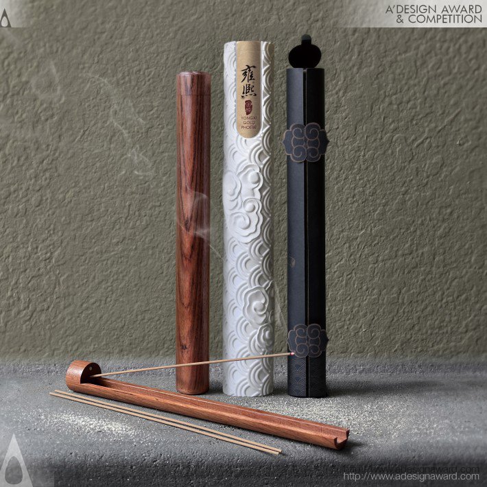 Yongxi Dual Function Incense Holder by KE,EN