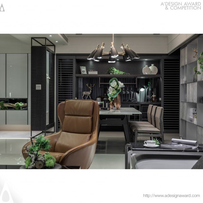 Yuan-Ting Chuang &amp; Jui-Wen Cheng - Contrast and Tranquility Interior Design