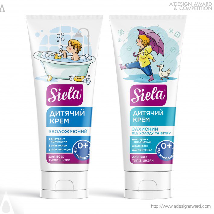 Siela Cosmetic Packaging by Olha Takhtarova