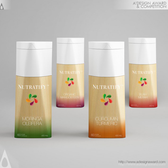 Nutratify Packaging by Max Bessone