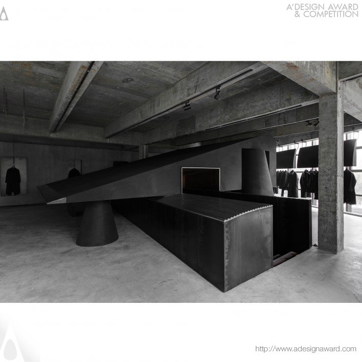 Hangzhou AN Interior Design Co.,Ltd. - Black Cant System Fashion Store