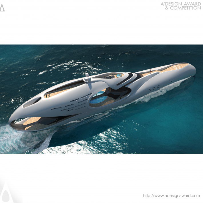 Infinitas Mega Yacht by E. Kevin Schopfer AIA, RIBA