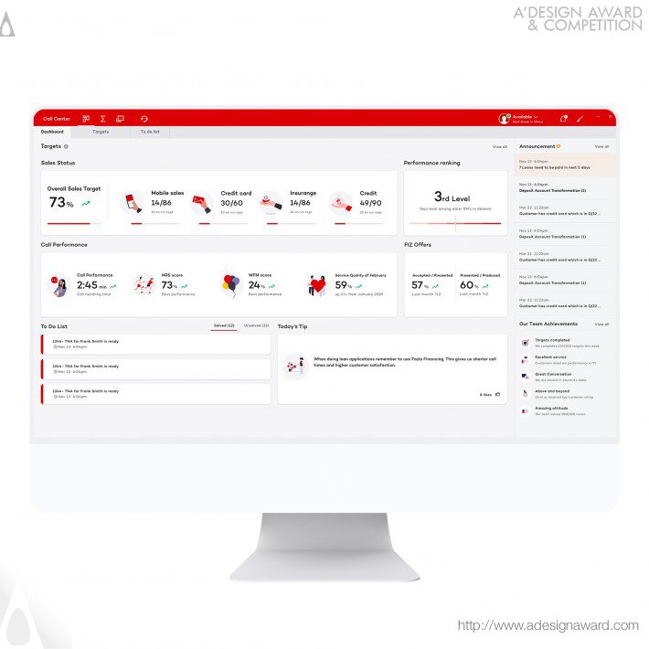 Akbank Design Studio - Staff Channels - Contact Centre Communication Platform