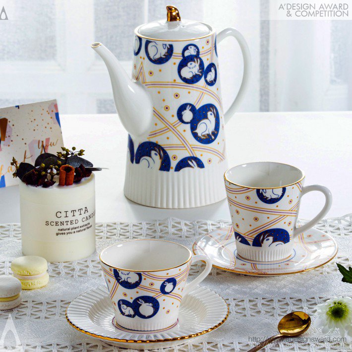 Tingting Guo - White Rabbit Ceramic Tableware