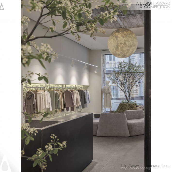 Latrika Boutique Interior of a Showroom by Jenya Lykasova