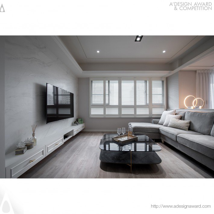 Xu Xu Interior design co., Ltd. - Mountain Rock Comfy Home Residence
