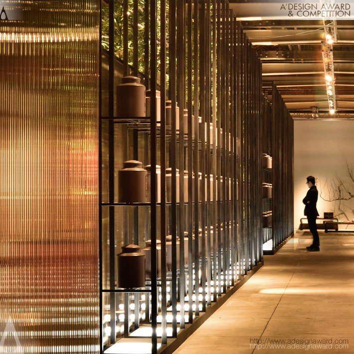 Misty Bamboo Exhibition Space by KYDO