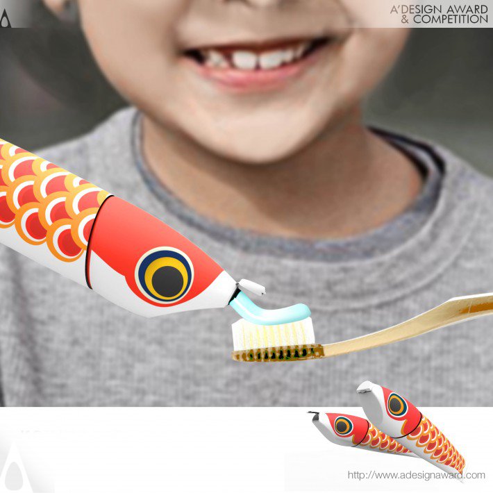 Koinobori Toothpaste Toothpaste For Children by Jieming Yu