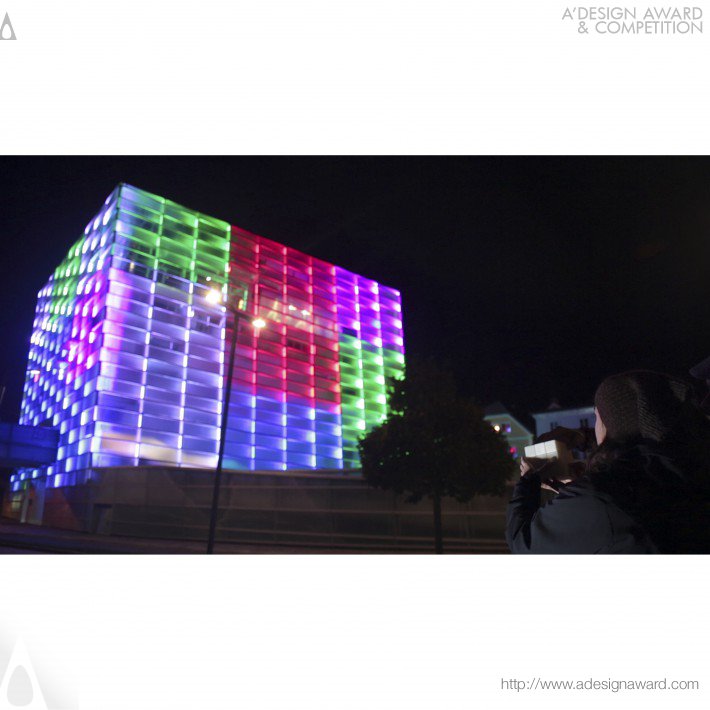 Puzzle Facade Interactive Experience by Javier Lloret