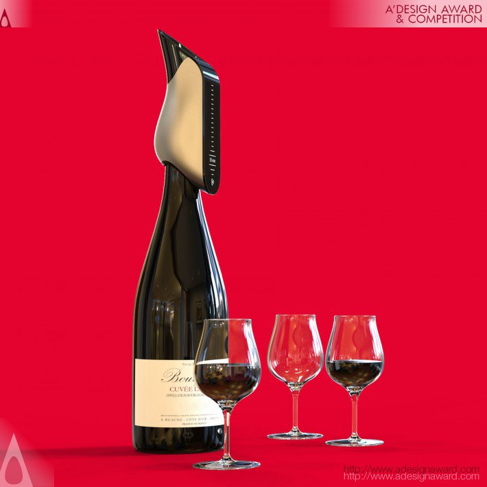 Aveine Connected Wine Aerator by Matthieu Robert