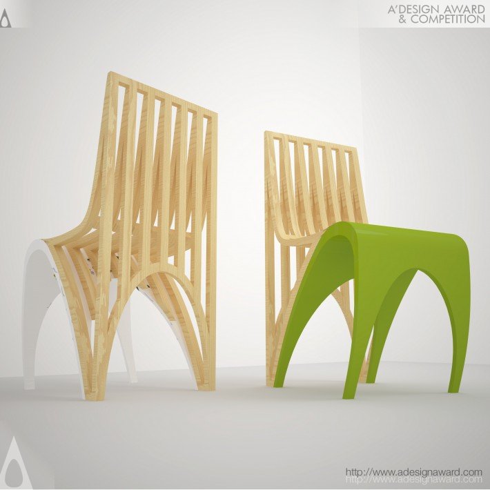 Two in One Chair by Viktor Kovtun