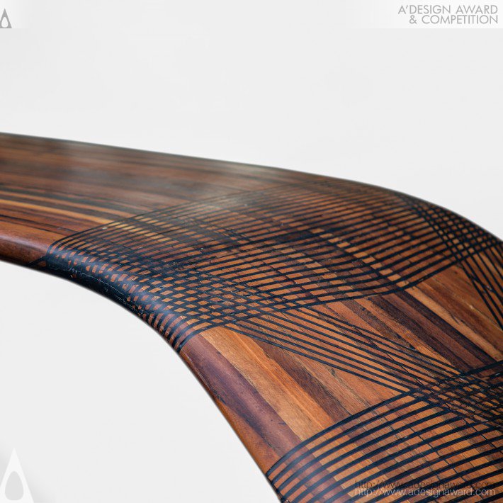 Michael Budig - Carbon Activated Timber Bench