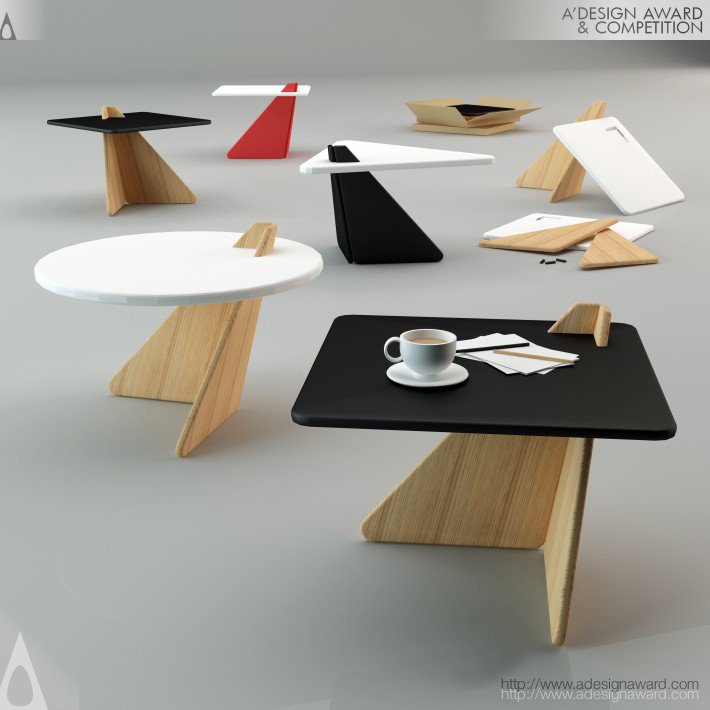 Balance Coffee Table by Mehmet Lutfi Hidayetoglu