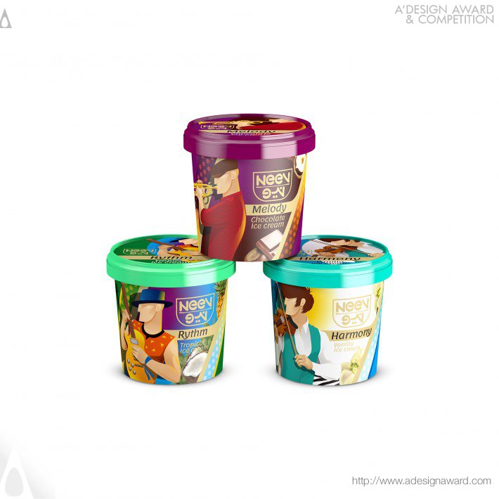 Ice Cream Package by Mohsen Koofiani