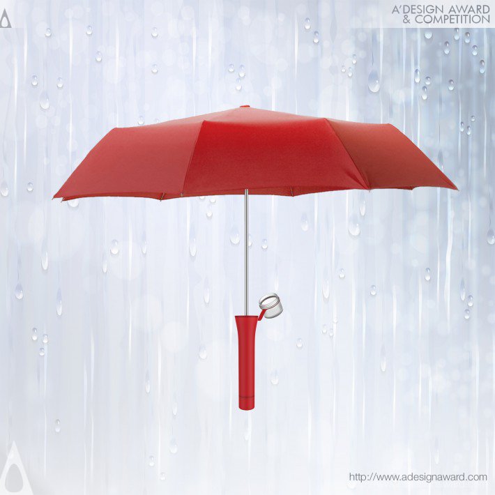 Disappeared Umbrella Avoid Wet Clothes and The Environment by Xuesong Li